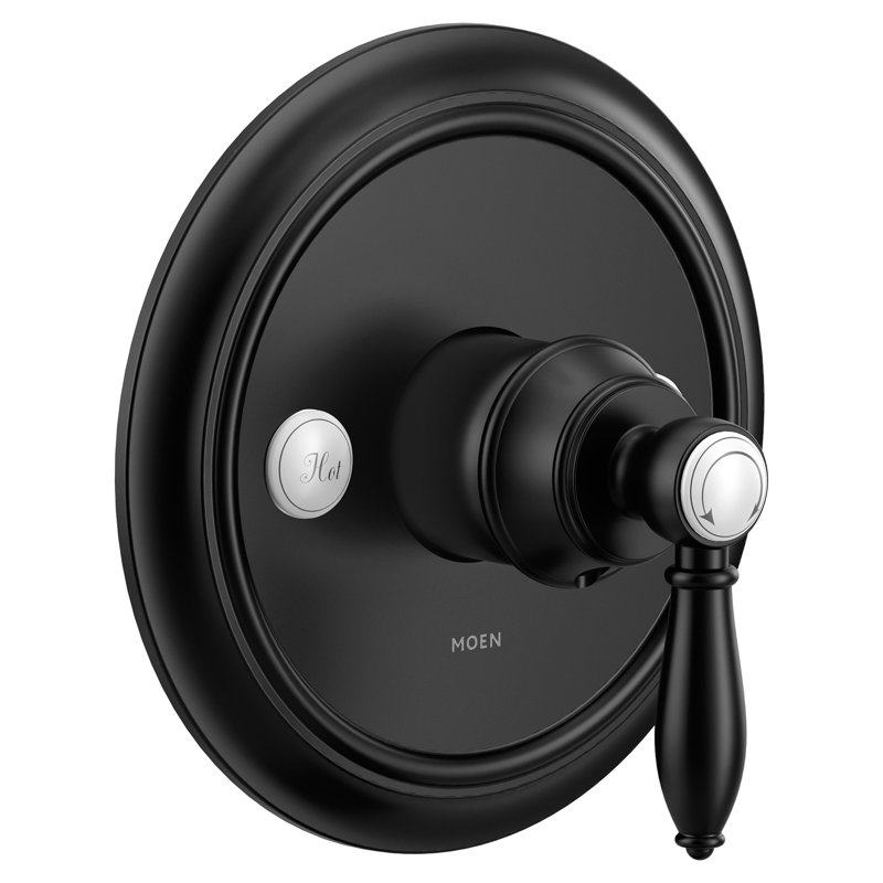 Ensemble de garniture de valve à 1 poignée Weymouth M-CORE 3-Series, valve requise, Noir mat