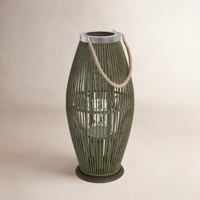Bamboo Lantern Candle Holder
