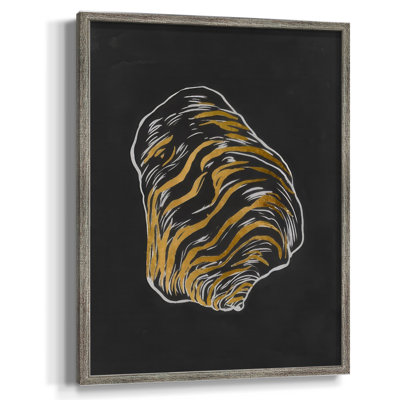«Night Shell II», reproduction encadrée - bois massif