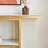 Modern Console Table with Metal Frame-2140569189