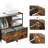 Trasdamad 82cm Wide 1 -Drawer Mobile File Cabinet
