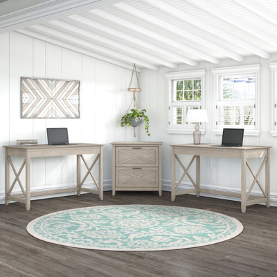 Huckins 3 Piece Writing Desk Office Set