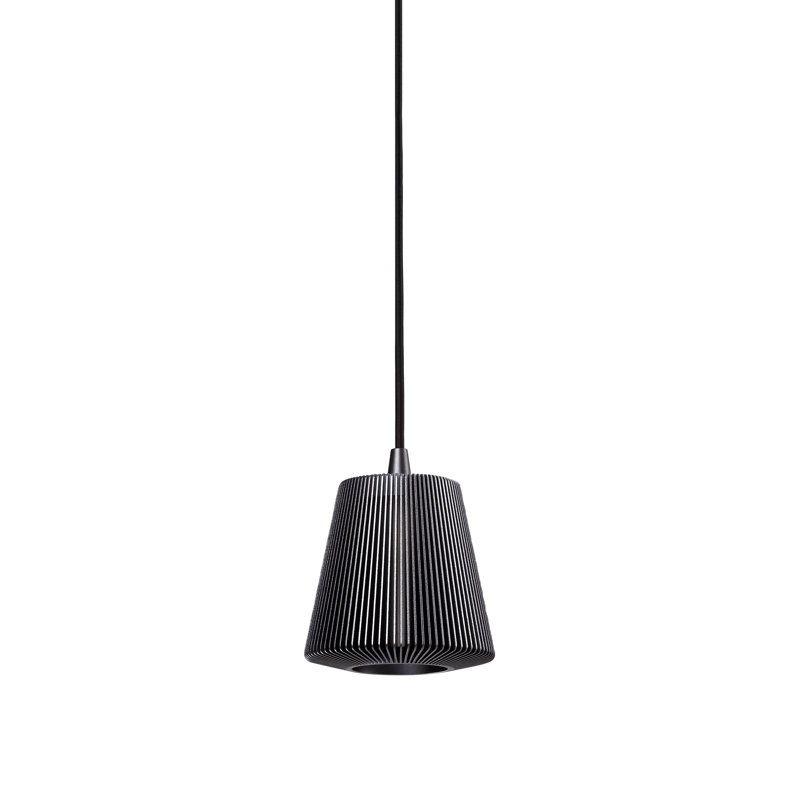 Grand luminaire suspendu Bramah, H 10,1 po x l 10,9 po x P 10,9 po, gris