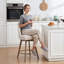 Tabouret de bar et de comptoir pivotant 26 po-1281088882
