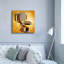 «The Throne - Gold and Diamonds toilettes» par Rey Klimt, art mural sur toile-1320498692