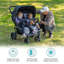 Poussette double pliable Gaggle Roadster