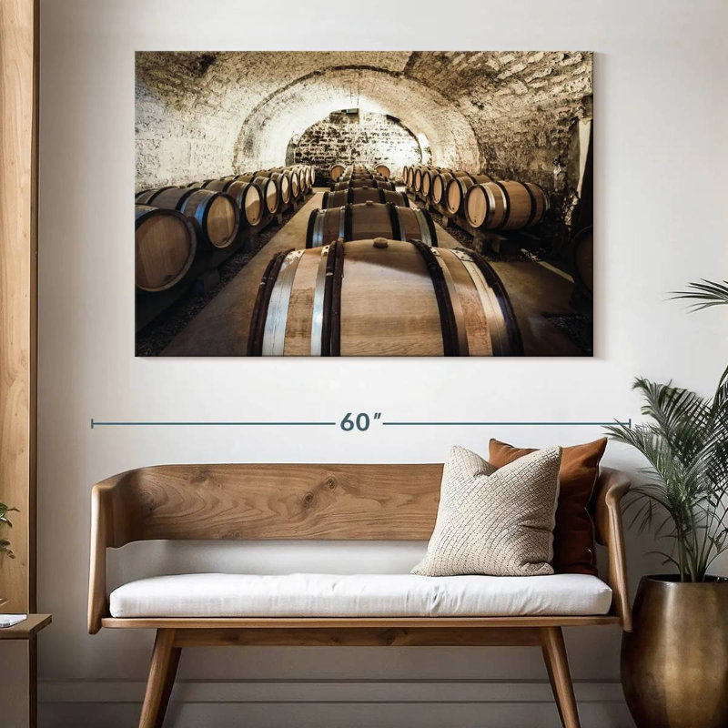 Ancienne cave à vin Yarlin, H 34 po x l 51 po