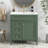 Pollark 30'' Single Bathroom Vanity with Ceramic Top-1213280887
