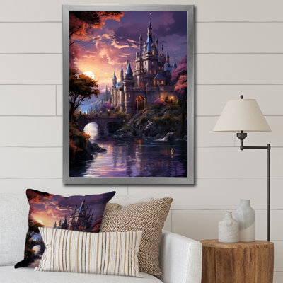 Yura Castles Twilight Majesty Deep II sur toile