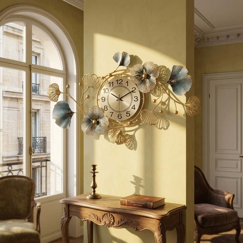 Iron Analogue Wall Clock