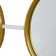 Iron Frame Horizontal And Vertical Round Mirror