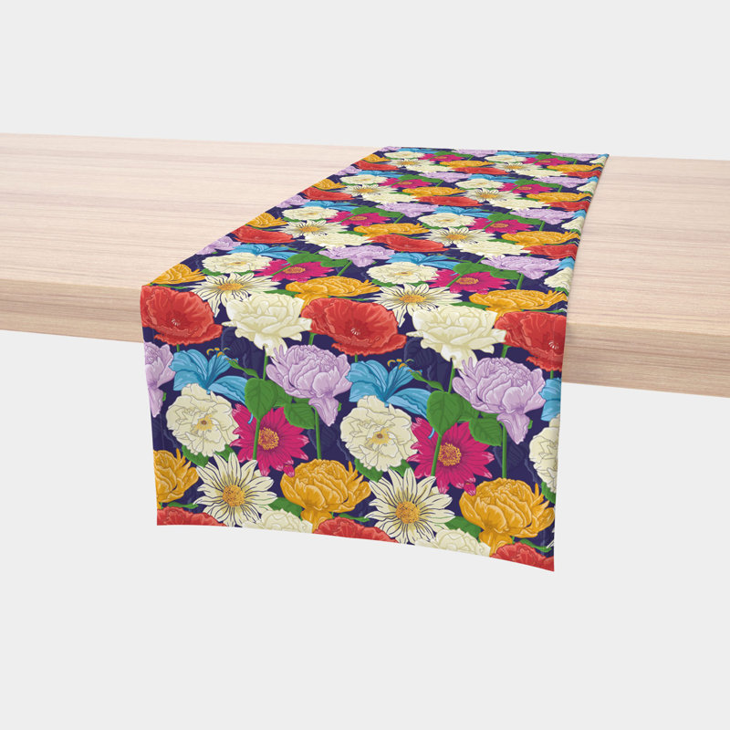 Maxton Bouquet Table Runner, 72" L x 12" W
