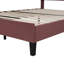 Lit plateforme tapissier avec tête de lit en velours à motif floral-1539026542-1539026537