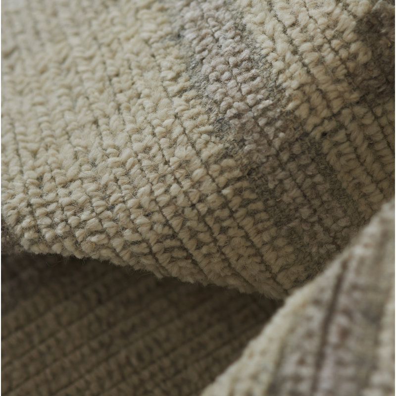 Bristol Geometric Area Rug in Ivory, Rectangle 5' x 8'