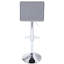 Marvale Swivel Upholstered Adjustable Height Counter Stool with Metal Frame