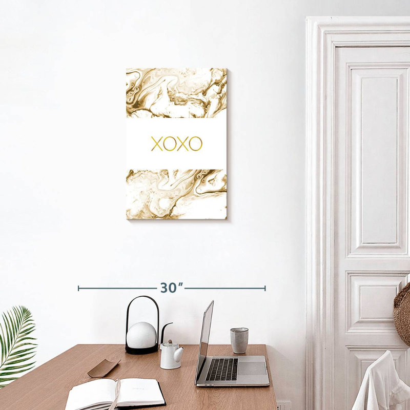 Tergel XOXO Typography, 24" H x 16" W