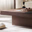 Table basse en bois massif de luxe