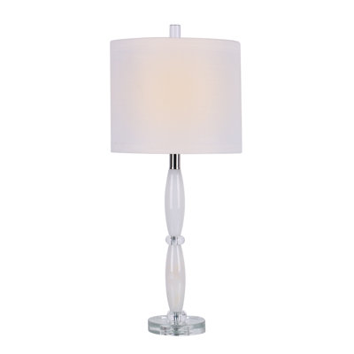 Jahliya Crystal & Marble Table Lamp