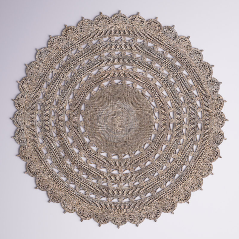 Michiel Oriental Indoor Rug, Round 7'10"