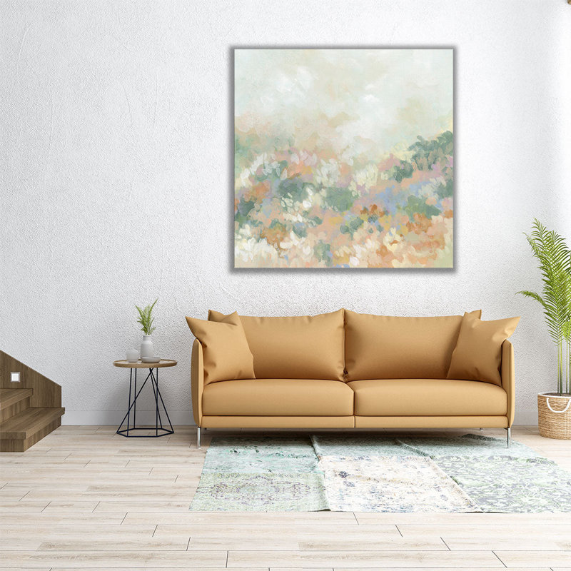 «Soft Meadow Song II», reproduction d'art sur toile, H 40 po x l 40 po