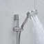 Système de douche de 10 pouces, ensembles de robinets de douche à barre coulissante, pommes de douche rondes complètes et combiné de douche à main 5 jets, robinet mural noir mat