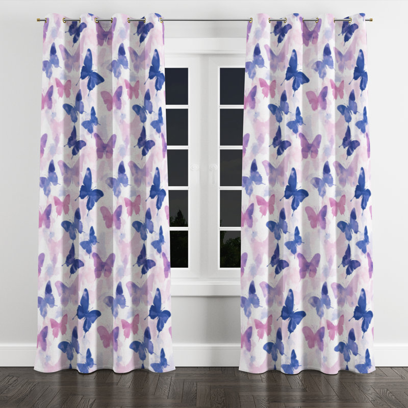 Rideaux obscurcissant pour fille - 1 panneau, L 52 po x L 120 po, Œillets dorés
