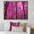 Toile avec cadre flottant noir