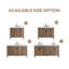 Ensemble de meuble-lavabo simple autoportant 48 po avec plateau en marbre Javier-1019645699