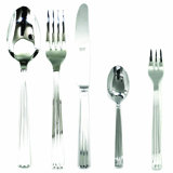 Sole 30 - Piece Stainless Steel Flatware Set - Service for 6
