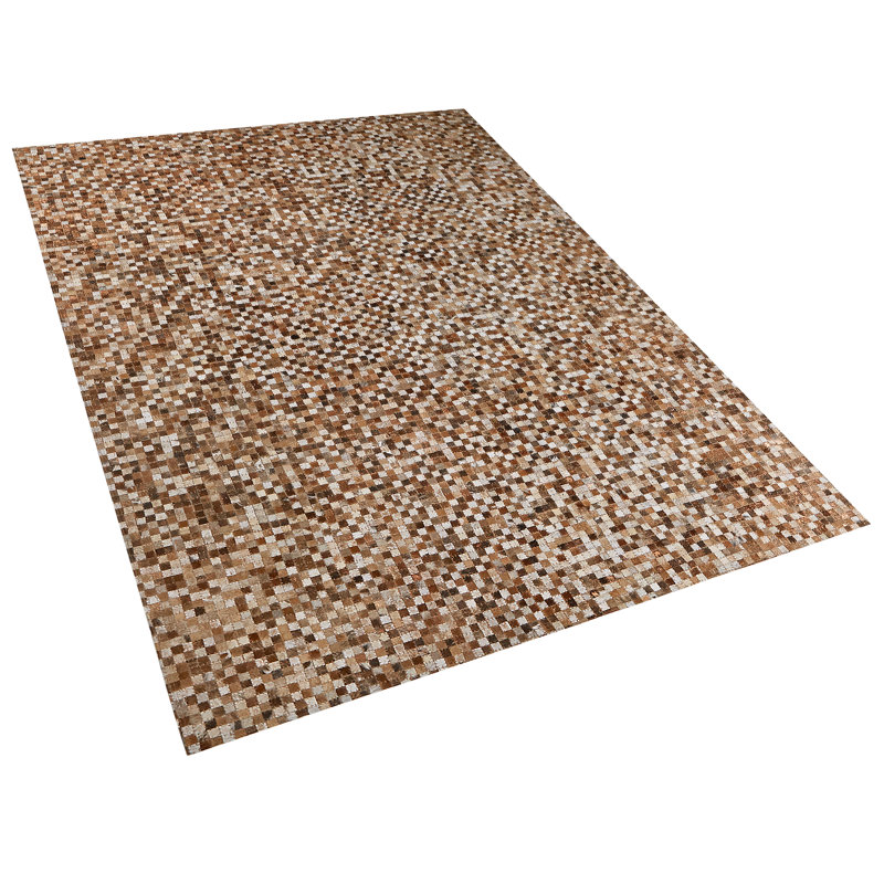 Molina Patchwork Cowhide Hand Woven Area Rug, Rectangle 160 x 230cm