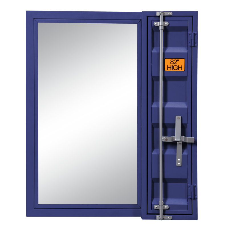 Miroir de salle de bain Cargo, Bleu