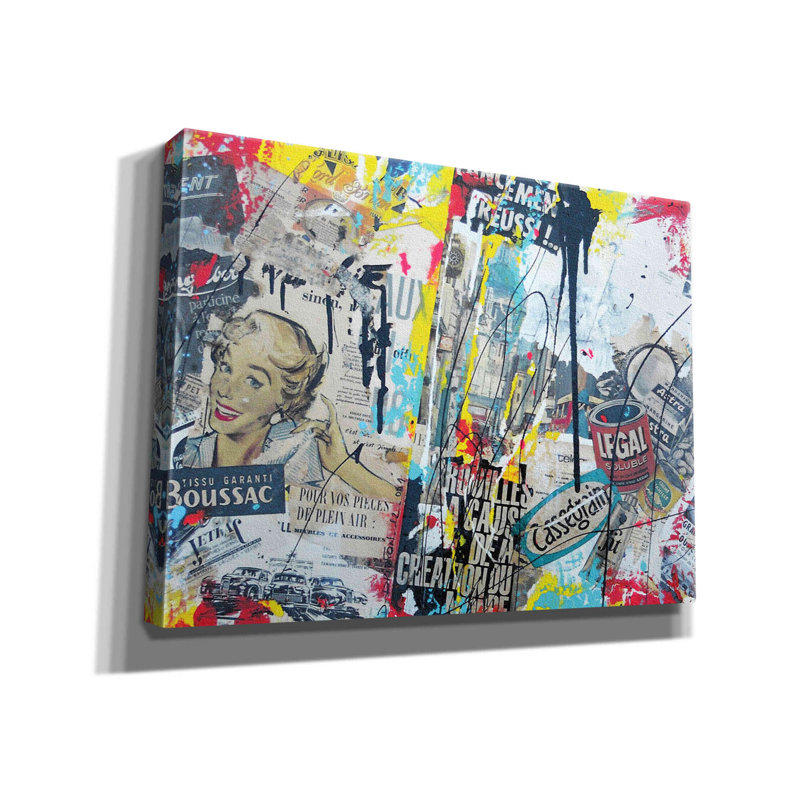 «Solrable» par David Drioton, estampe numérique sur toile, H 12 po x l 16 po x P 0,75 po