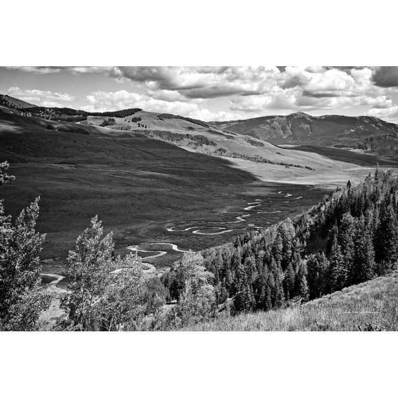 Colorado Valley BW, H 8 po x l 12 po