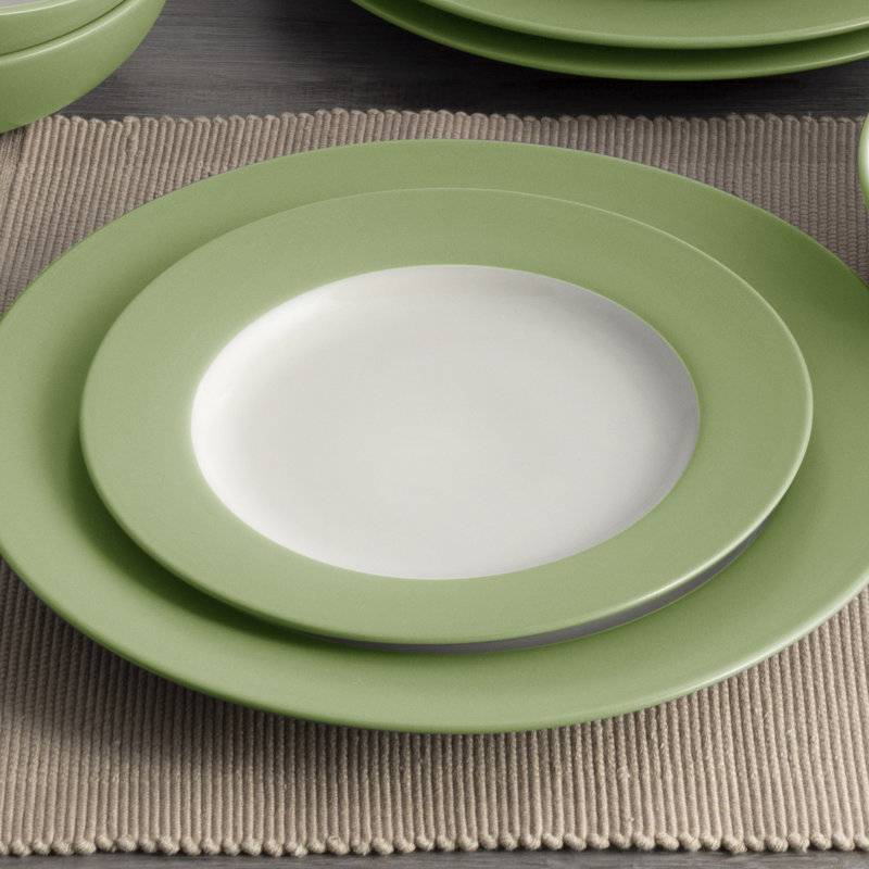 Noritake Colorwave Rim Salad Plates, 8-1/4", Apple