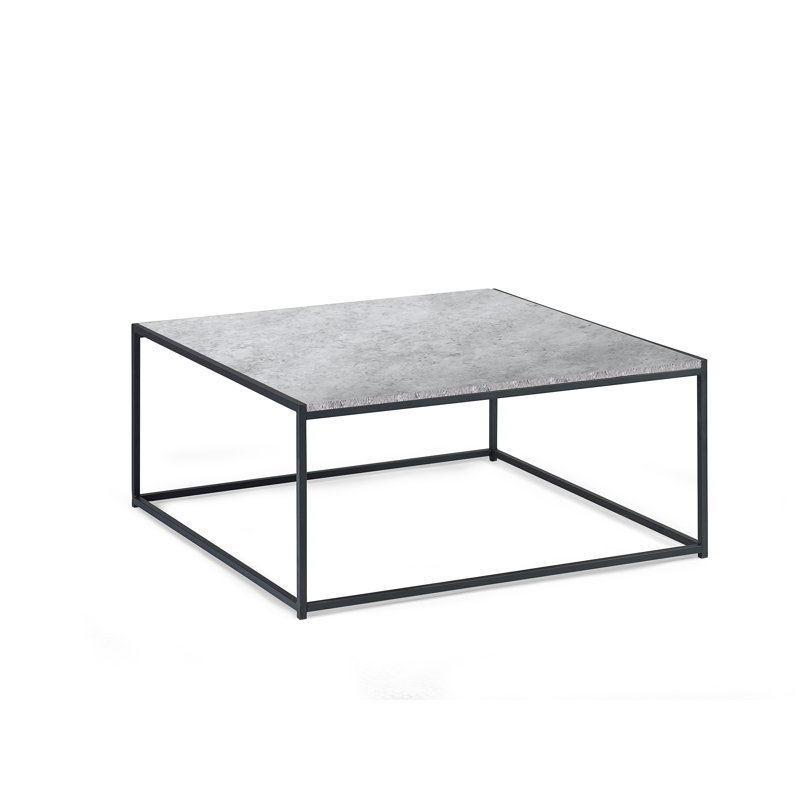 Beckwourth Frame Coffee Table, Concrete Grey