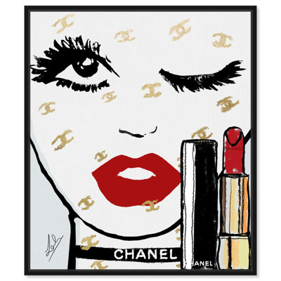 Le Rouge Face - Impression sur toile