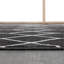 Tapis tissé à motif géométrique Trellis