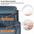 Power Lift Chair Recliner For Elderly With Remote Control,Electric Reclining Sofa,Fabric Power Recliner For Living Room (Navy Blue)