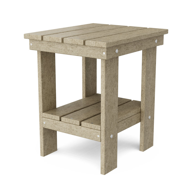 Table d'appoint Freedom, Bois patiné