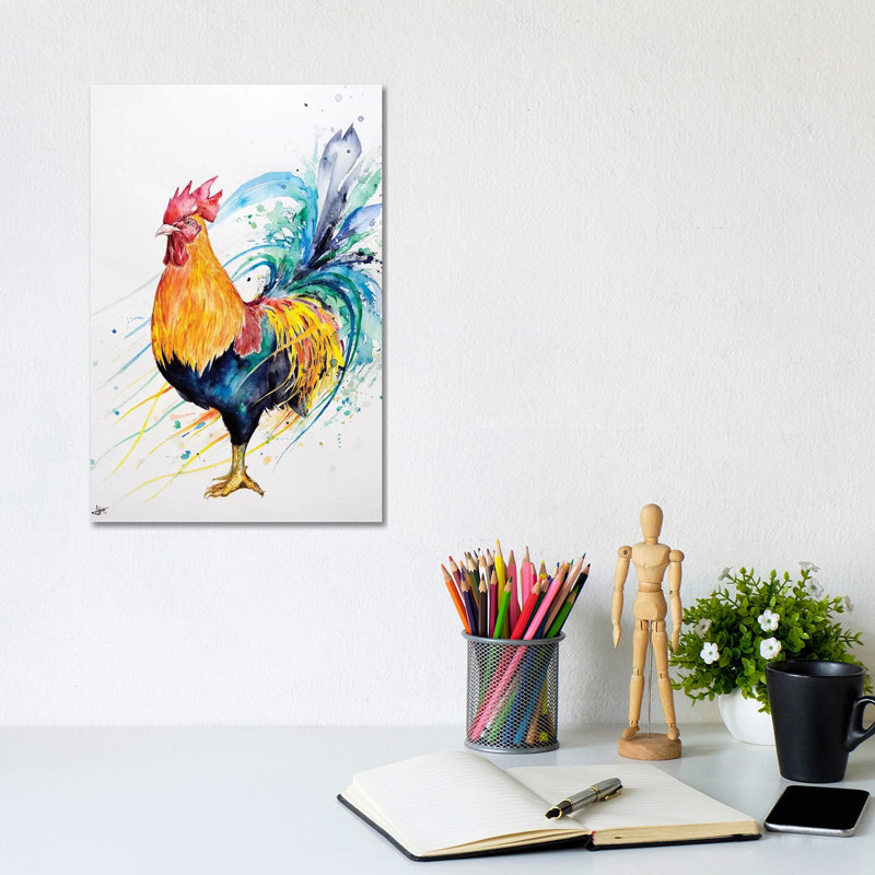Pyre by Marc Allante - Wrapped Canvas Gallery-Wrapped Canvas Giclée, 30.48cm H x 20.32cm W