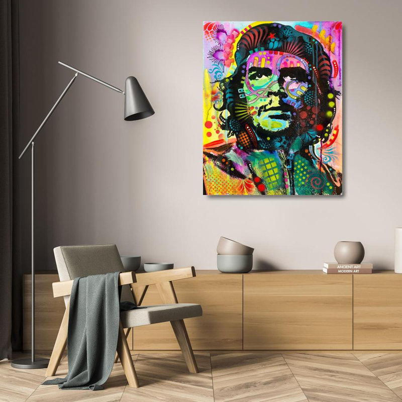 Art sur toile de la collection Red Russel Studio® Dean Russo, Che Guevara, H 24 po x l 20 po