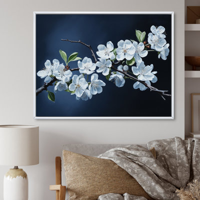 Apple Blossom Monochromatic Elegance VI " Apple Blossom Monochromatic Elegance VI "