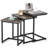 3 Pieces Multifunctional Coffee End Table Set