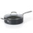 Babish 10 Piece Hard Anodized Titanium Forever Non Stick Technology Durable Pots and Pans Cookware Set - Black