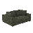 Nerissa 102.4" Corduroy Modular Cloud Couch Comfy Sofa with Square Armrests-320472426