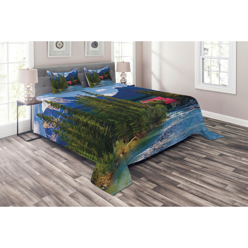 Modern & Contemporary Polyester Coverlet