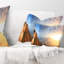 Housse de coussin rectangulaire pour l'intérieur de la grotte Eski Kermen