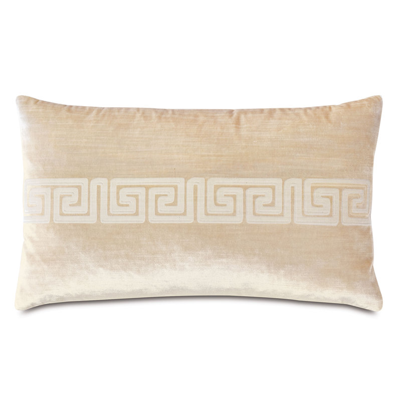 Antiquity Reversible Throw Pillow, Cream