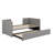 Upholstered Daybed With Pop Up Trundle-1281069977