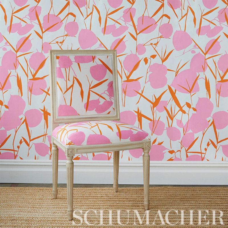 Joan Wallpaper, Pink